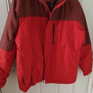 Columbia Red and Brown Jacket